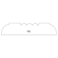 L Ceiling Batten 66mm x 15mm