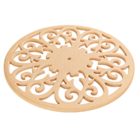 Round Fretwork Ceiling Rose 4
