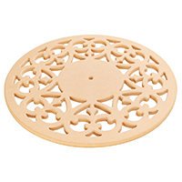 Round Fretwork Ceiling Rose 8