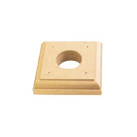 Pine Bungalow Switch Block - Single Square Block - ON SPECIAL