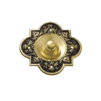Traditional Bell Press Polished Brass 100mm